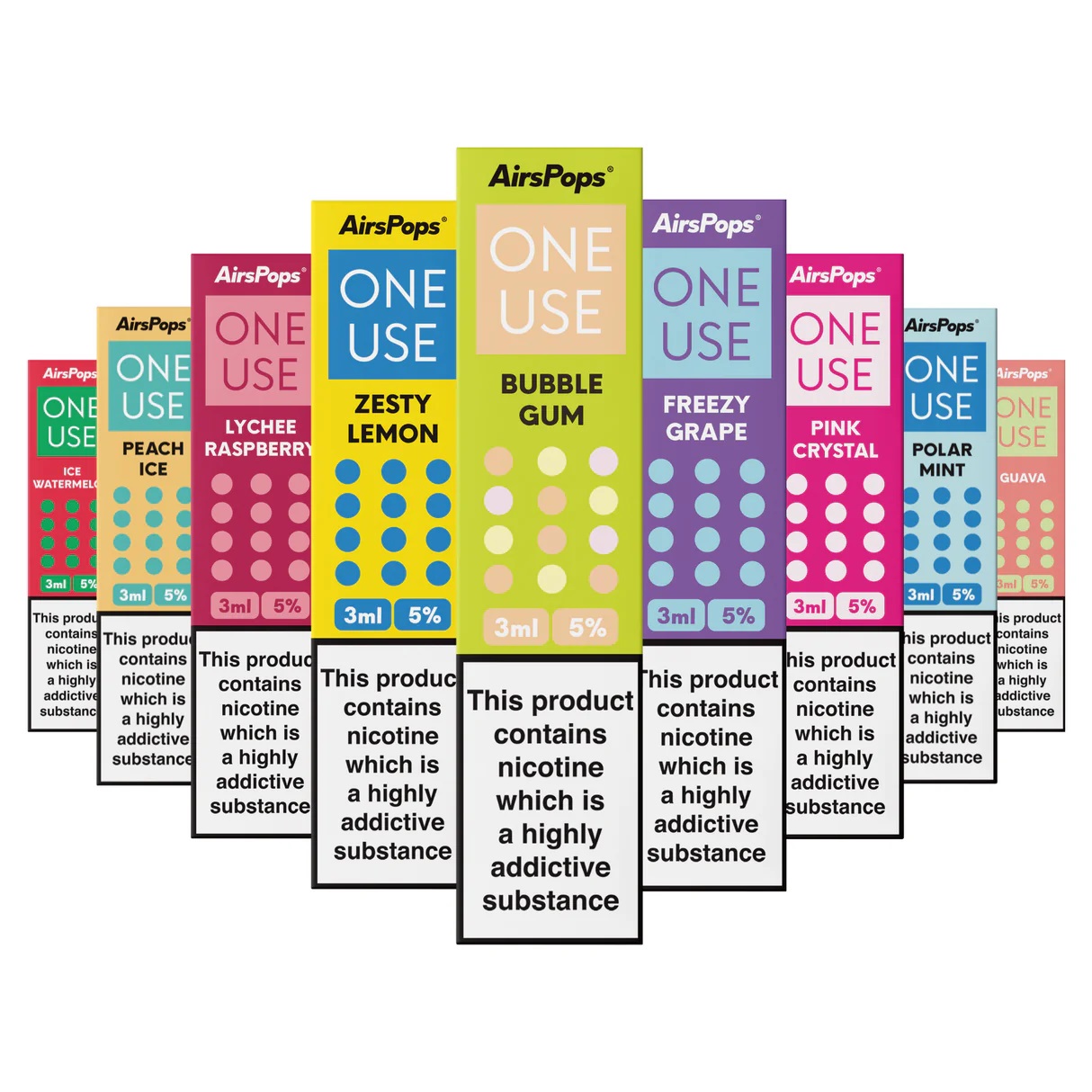 Airscream – AirsPops – 3ml Disposable Vape