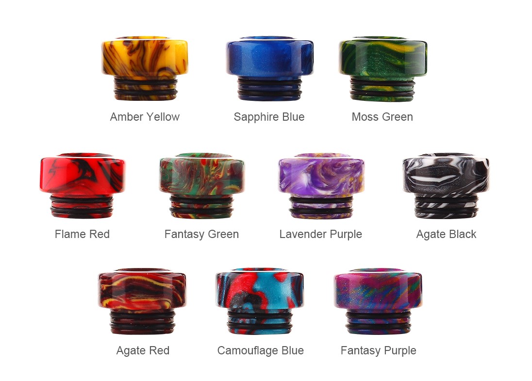 Hellvape - AG+ 810 Drip Tips (With O-Ring)