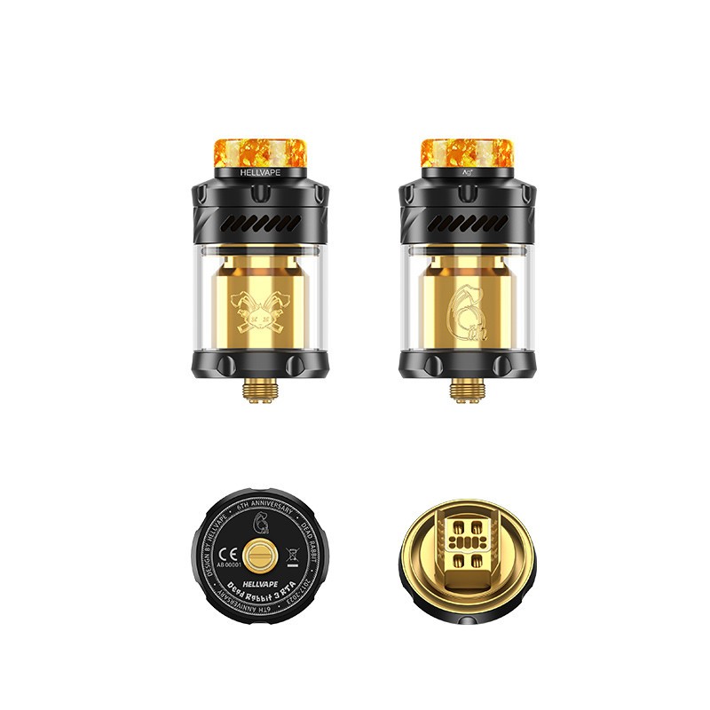 Hellvape - Dead Rabbit V3 Dual RTA (6th Anniversary Edition) - Image 3